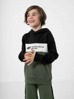 4F Hoodie In Schwarz/ Khaki 8 4F Hoodie In Schwarz/ Khaki -TROLLKIDS Verkäufe 4f hoodie in schwarz khaki 2