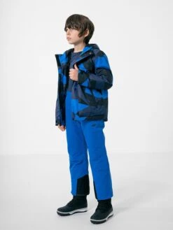 4F Ski-/ Snowboardjacke In Blau/ Dunkelblau -TROLLKIDS Verkäufe 4f ski snowboardjacke in blau dunkelblau 3