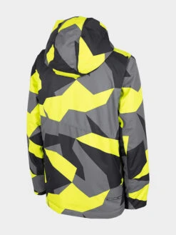 4F Ski-/ Snowboardjacke In Grau/ Gelb -TROLLKIDS Verkäufe 4f ski snowboardjacke in grau gelb 1
