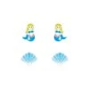 Kinderschmuck OHRSTECKER-SET Meerjungfrau In 925 Sterling Silber, 2-tlg. -TROLLKIDS Verkäufe alexander york kinderschmuck ohrstecker set meerjungfrau in 925 sterling silber 2 tlg