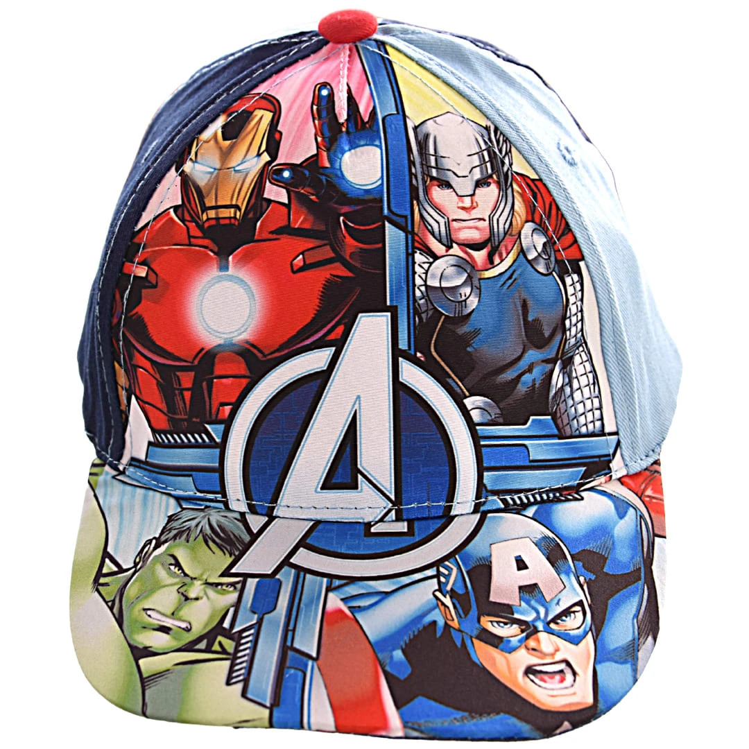 Basecap Avengers In Hellblau-Blau 4 Basecap Avengers In Hellblau-Blau – Bild 2