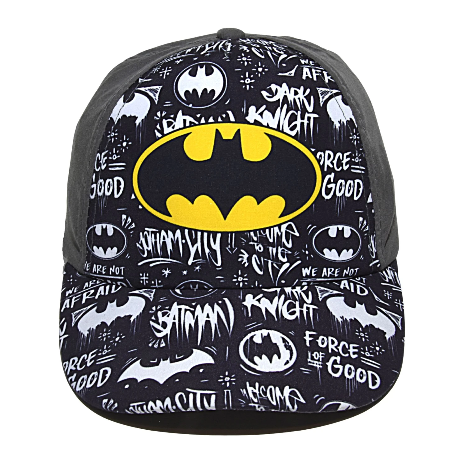 Basecap Batman Mit UV Schutz 30+ In Grau 5 Basecap Batman Mit UV Schutz 30+ In Grau – Bild 3