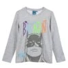 Longsleeve "Batman" In Grau
