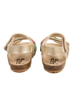 Leder-Sandalen "Rosso" In Gold -TROLLKIDS Verkäufe billowy leder sandalen rosso in gold 3