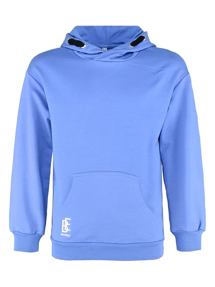Blue Effect Hoodie In Blau 3 Blue Effect Hoodie In Blau