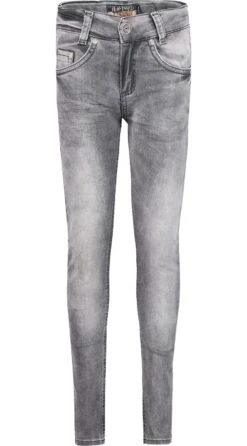 Blue Effect Jeans Hose Superslim Ultrastretch In Grey Denim