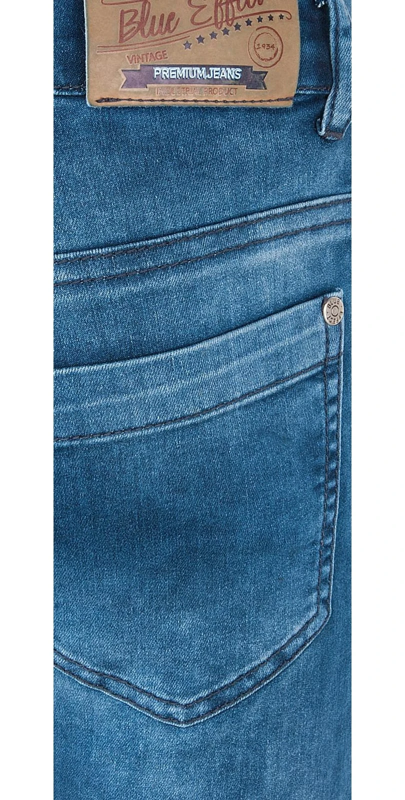 Blue Effect Jeans Ultrastretch Big Fit Plus-Größe In Blue Denim 6 Blue Effect Jeans Ultrastretch Big Fit Plus-Größe In Blue Denim – Bild 4