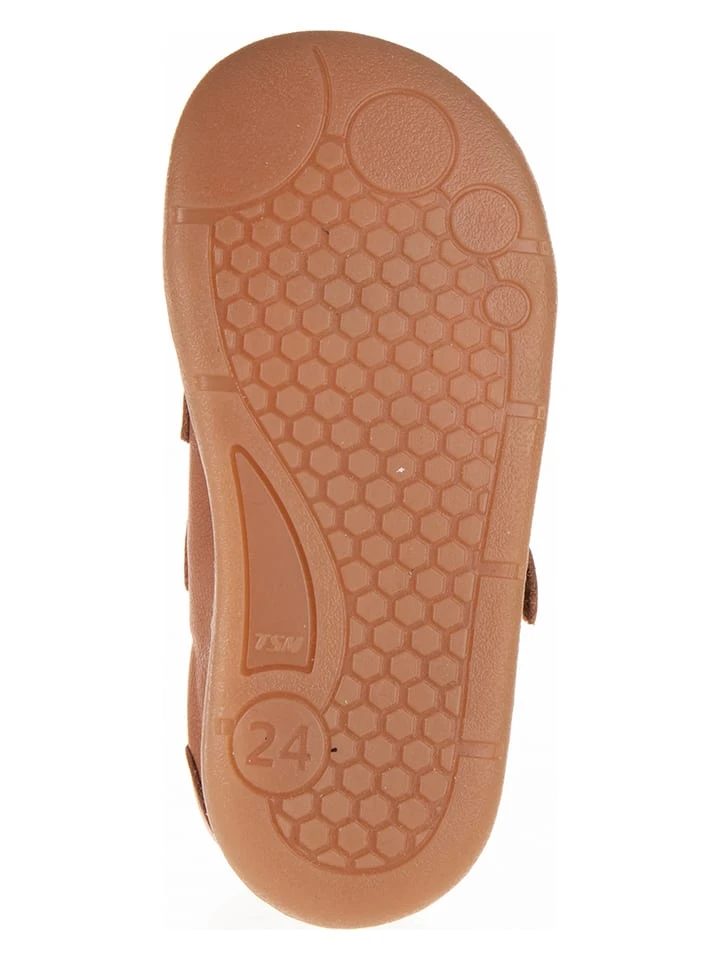 Leder-Sneakers In Hellbraun 7 Leder-Sneakers In Hellbraun – Bild 5