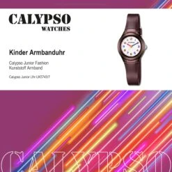 Analog-Armbanduhr Calypso Junior Braun Klein (ca. 27mm) -TROLLKIDS Verkäufe calypso analog armbanduhr calypso junior braun klein ca 27mm 4