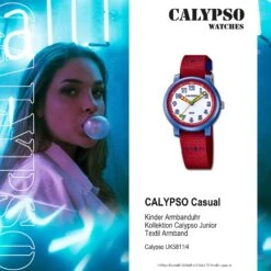 Analog-Armbanduhr Calypso Junior Rot Mittel (ca. 32mm) -TROLLKIDS Verkäufe calypso analog armbanduhr calypso junior rot mittel ca 32mm 3