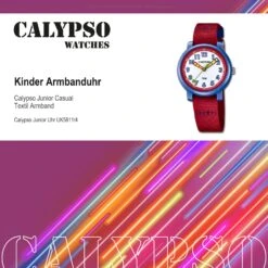 Analog-Armbanduhr Calypso Junior Rot Mittel (ca. 32mm) -TROLLKIDS Verkäufe calypso analog armbanduhr calypso junior rot mittel ca 32mm 4