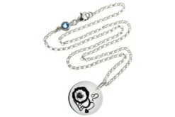 925 Silberkette Mit Sternzeichenanhänger "Loewe"