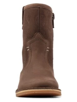 Clarks Leder-Stiefel "Comet Pop" In Braun -TROLLKIDS Verkäufe clarks leder stiefel comet pop in braun 2