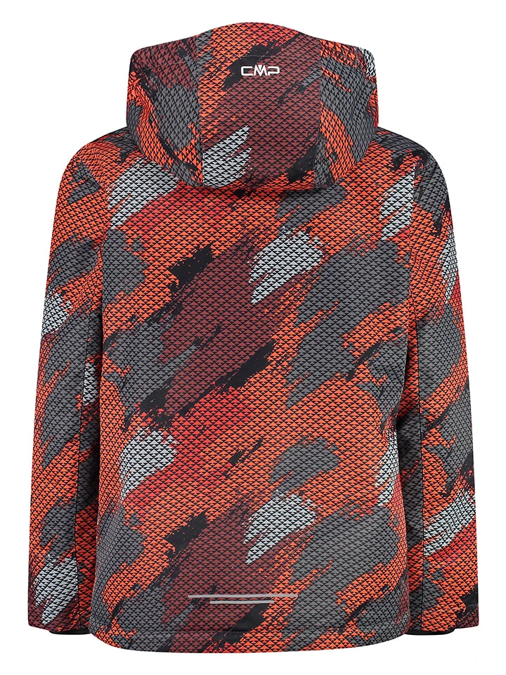 CMP Ski-/ Snowboardjacke In Rot/ Dunkelgrau 5 CMP Ski-/ Snowboardjacke In Rot/ Dunkelgrau – Bild 3