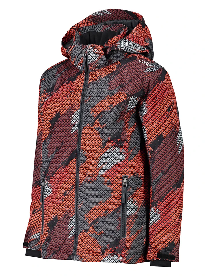 CMP Ski-/ Snowboardjacke In Rot/ Dunkelgrau 3 CMP Ski-/ Snowboardjacke In Rot/ Dunkelgrau