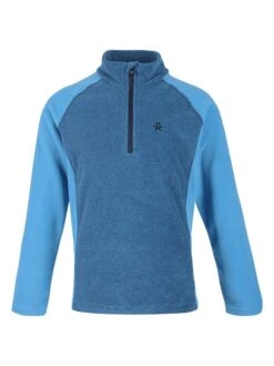 Color Kids Fleecepullover In Blau