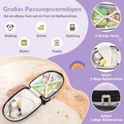 Kofferset 16" In Lila 9 Kofferset 16" In Lila -TROLLKIDS Verkäufe costway kofferset 16 in lila 2