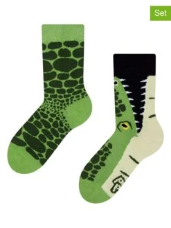 2er-Set: Socken In Grün
