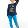 2tlg. Outfit "Vehicles Boy" In Dunkelblau/ Blau -TROLLKIDS Verkäufe denokids 2tlg outfit vehicles boy in dunkelblau blau