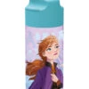 Disney Frozen Trinkhalmflasche "Frozen" In Transparent/ Türkis - 430 Ml