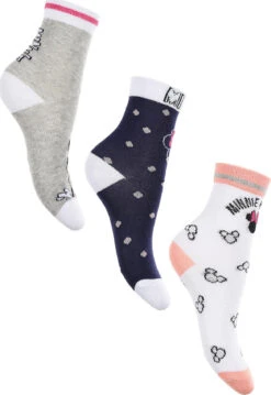 Disney Minnie Mouse Socken 3er-Pack
