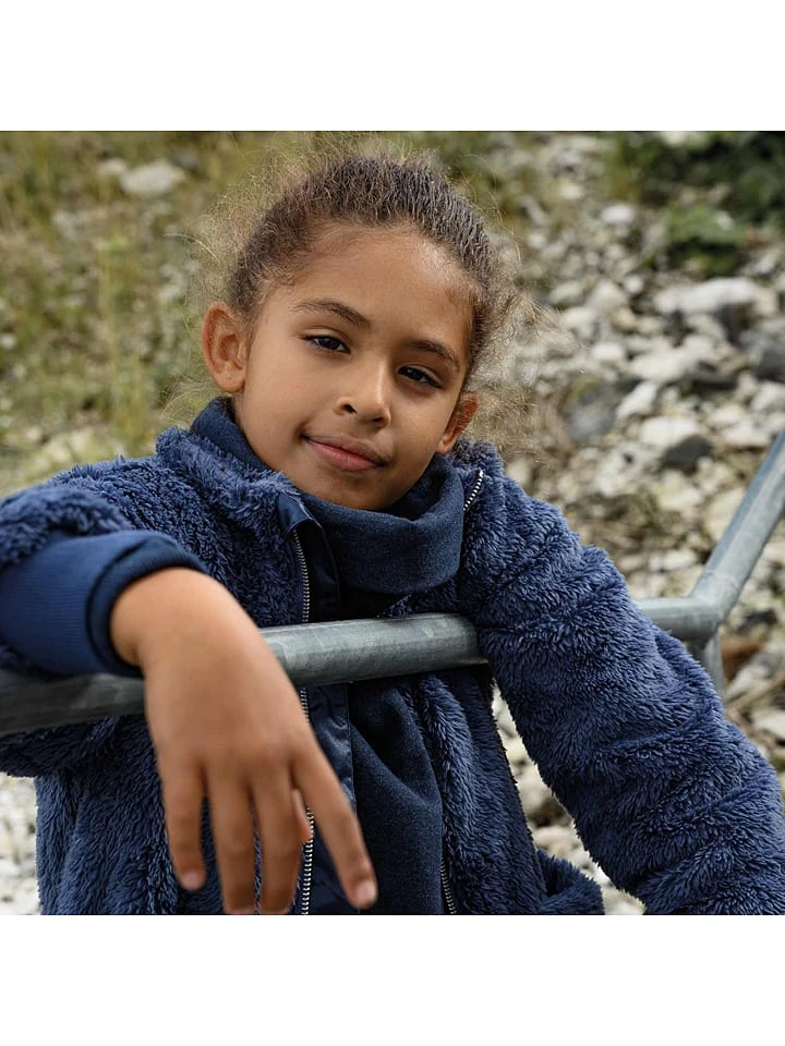 Fleecejacke "Stuga" In Dunkelblau 4 Fleecejacke "Stuga" In Dunkelblau – Bild 2