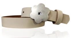 Ledergürtel In Creme