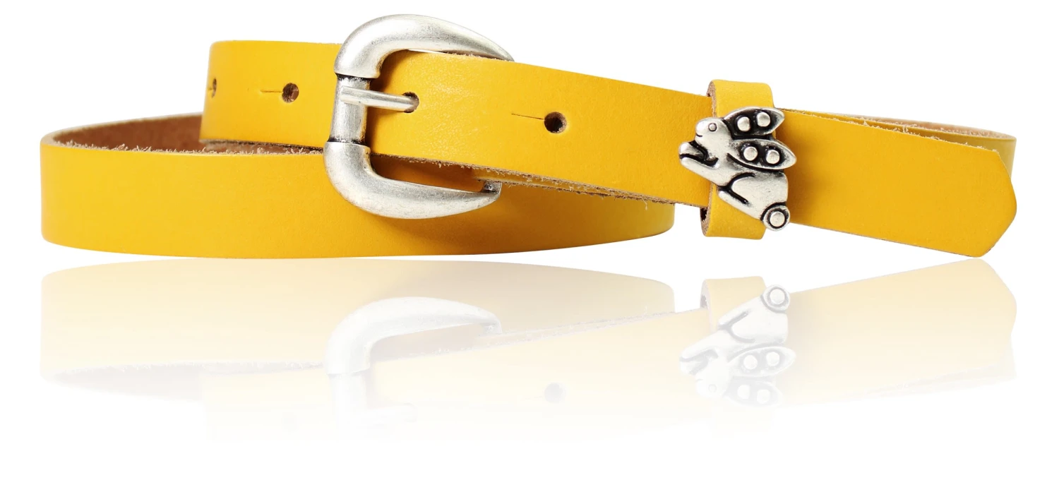 Ledergürtel In Curry 3 Ledergürtel In Curry