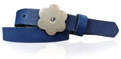 Ledergürtel In Kobalt