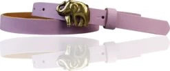 Ledergürtel In Lavendel