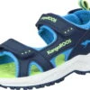 KangaRoos Klassische Sandaletten In Dk Navy/lime 2 KangaRoos Klassische Sandaletten In Dk Navy/lime -TROLLKIDS Verkäufe kangaroos klassische sandaletten in dk navy lime