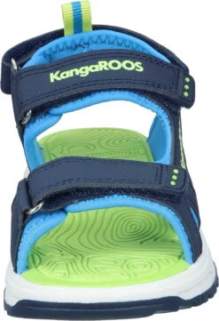 KangaRoos Klassische Sandaletten In Dk Navy/lime -TROLLKIDS Verkäufe kangaroos klassische sandaletten in dk navy lime 2