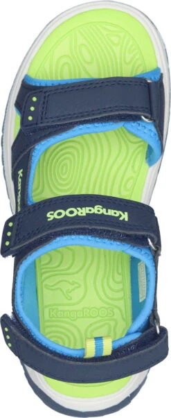 KangaRoos Klassische Sandaletten In Dk Navy/lime -TROLLKIDS Verkäufe kangaroos klassische sandaletten in dk navy lime 6