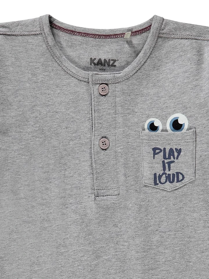 Kanz Longsleeve In Grau 5 Kanz Longsleeve In Grau – Bild 3
