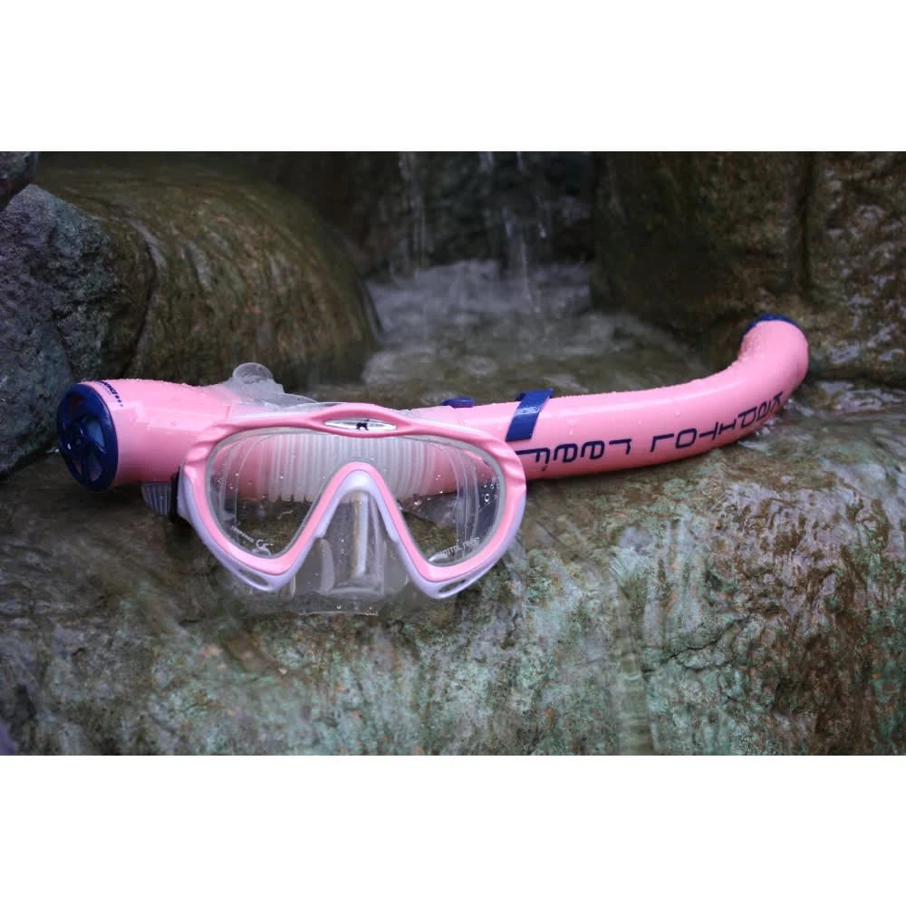 Kapitol Reef 2-teiliges Taucherset Schnorchel Und Maske Profiqualität Gelb 4 Kapitol Reef 2-teiliges Taucherset Schnorchel Und Maske Profiqualität Gelb – Bild 2