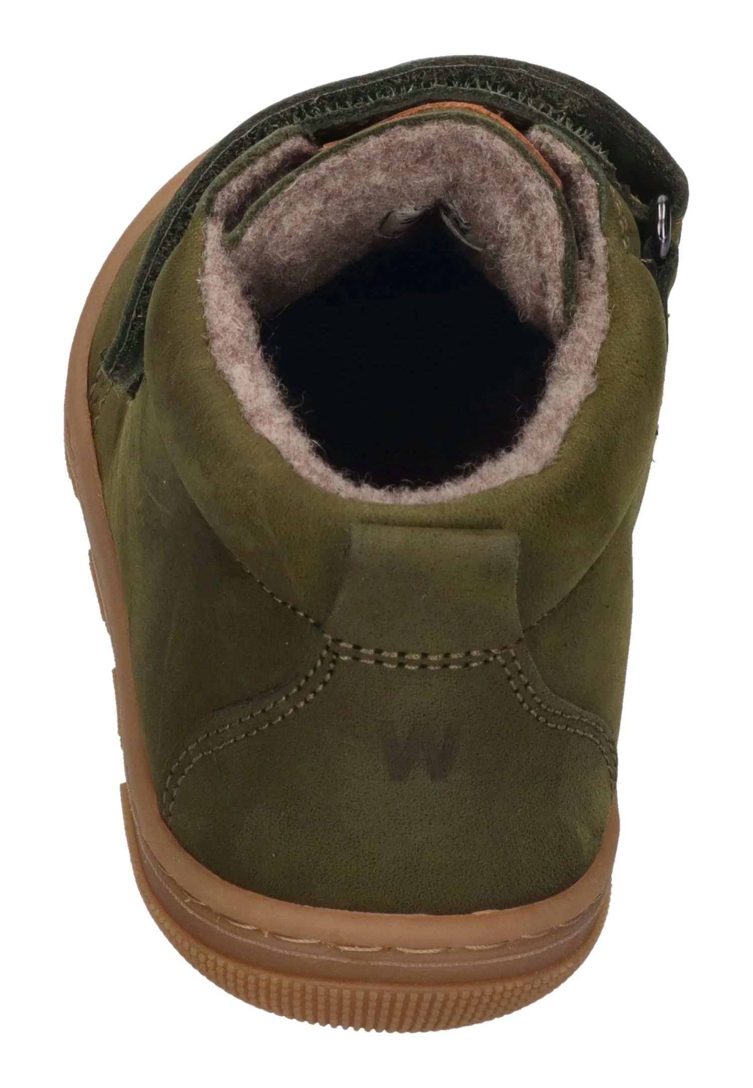 Sneaker High Kari Wool Extra Weit In Grün 7 Sneaker High Kari Wool Extra Weit In Grün – Bild 5