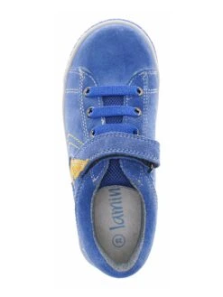 Leder-Sneakers In Blau -TROLLKIDS Verkäufe lamino leder sneakers in blau 4