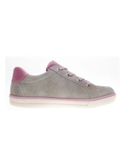 Leder-Sneakers In Grau -TROLLKIDS Verkäufe lamino leder sneakers in grau 2