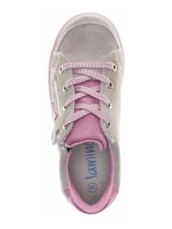 Leder-Sneakers In Grau -TROLLKIDS Verkäufe lamino leder sneakers in grau 4