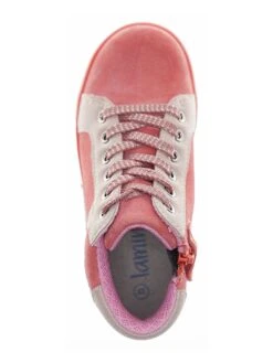 Leder-Sneakers In Koralle -TROLLKIDS Verkäufe lamino leder sneakers in koralle 4