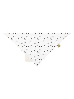 Dreieckstuch "Little Spookies" In Weiß - (L)40 X (B)20 Cm