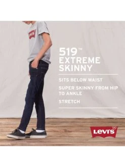 Jeans 519 - Extreme Skinny - In Schwarz -TROLLKIDS Verkäufe levis kids jeans 519 extreme skinny in schwarz 2