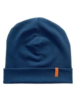 Rippbeanie "Petrolblue" In Petrol