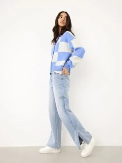 Cardigan "Ralekin" In Hellblau/ Weiß -TROLLKIDS Verkäufe lmtd cardigan ralekin in hellblau weiss 2