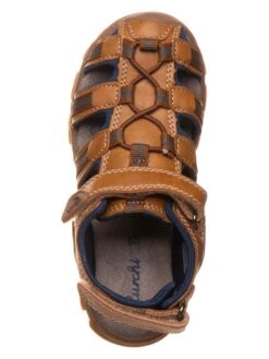 Lurchi Leder-Halbsandalen "Bobby" In Hellbraun -TROLLKIDS Verkäufe lurchi leder halbsandalen bobby in hellbraun 3