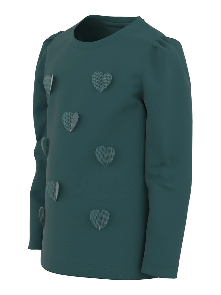 NAME IT Longsleeve "Sehart" In Grün 4 NAME IT Longsleeve "Sehart" In Grün – Bild 2