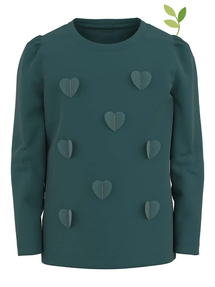 NAME IT Longsleeve "Sehart" In Grün 3 NAME IT Longsleeve "Sehart" In Grün