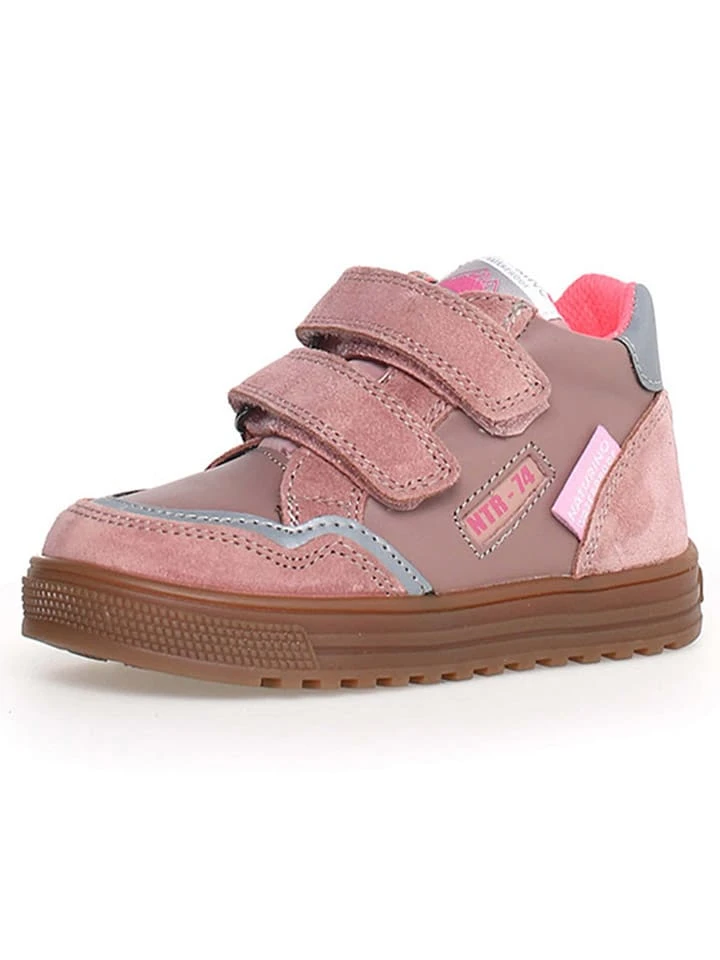 Naturino Leder-Sneakers "Ariton" In Rosa/ Grau 7 Naturino Leder-Sneakers "Ariton" In Rosa/ Grau – Bild 5