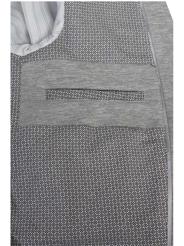 Blazer - Regular Fit - In Hellgrau 7 Blazer - Regular Fit - In Hellgrau – Bild 5