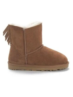 Leder-Winterboots "Lotzone" In Hellbraun -TROLLKIDS Verkäufe nicebay leder winterboots lotzone in hellbraun 2